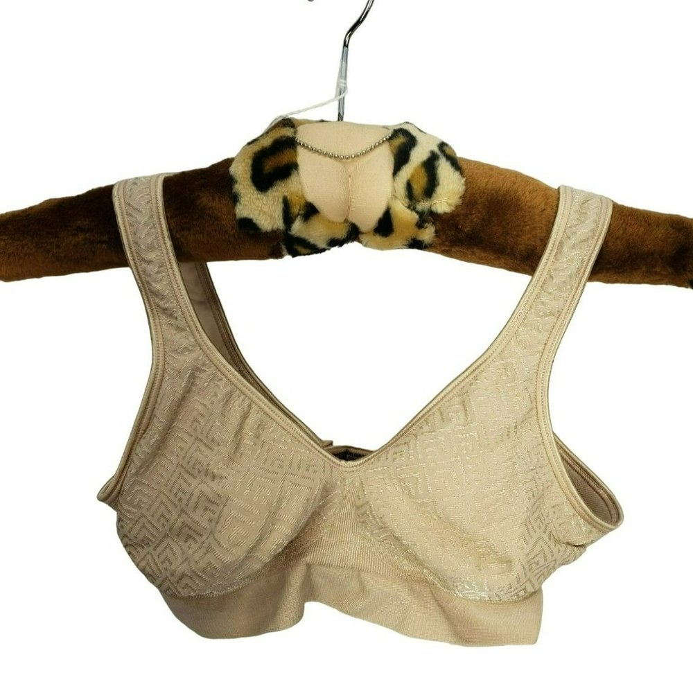 Hanes Beige Tan Size Small Comfort‎ Straps Bra